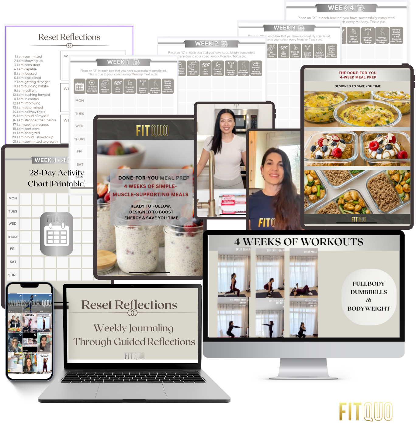 FitQuo 28 Day Strength Reset - Done for You!
