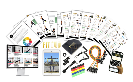 FitQuo Strength System (Premium Bands + Training Program + Coaching Call + Video Library)