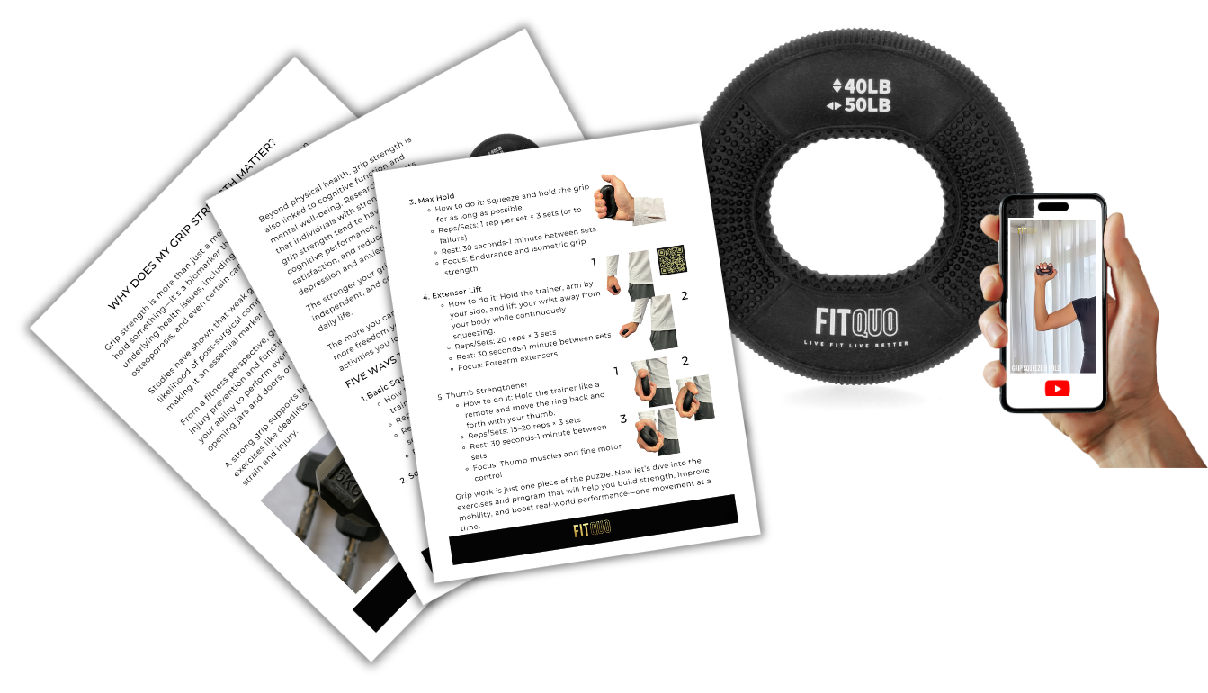 FitQuo Grip Donut Strength Kit