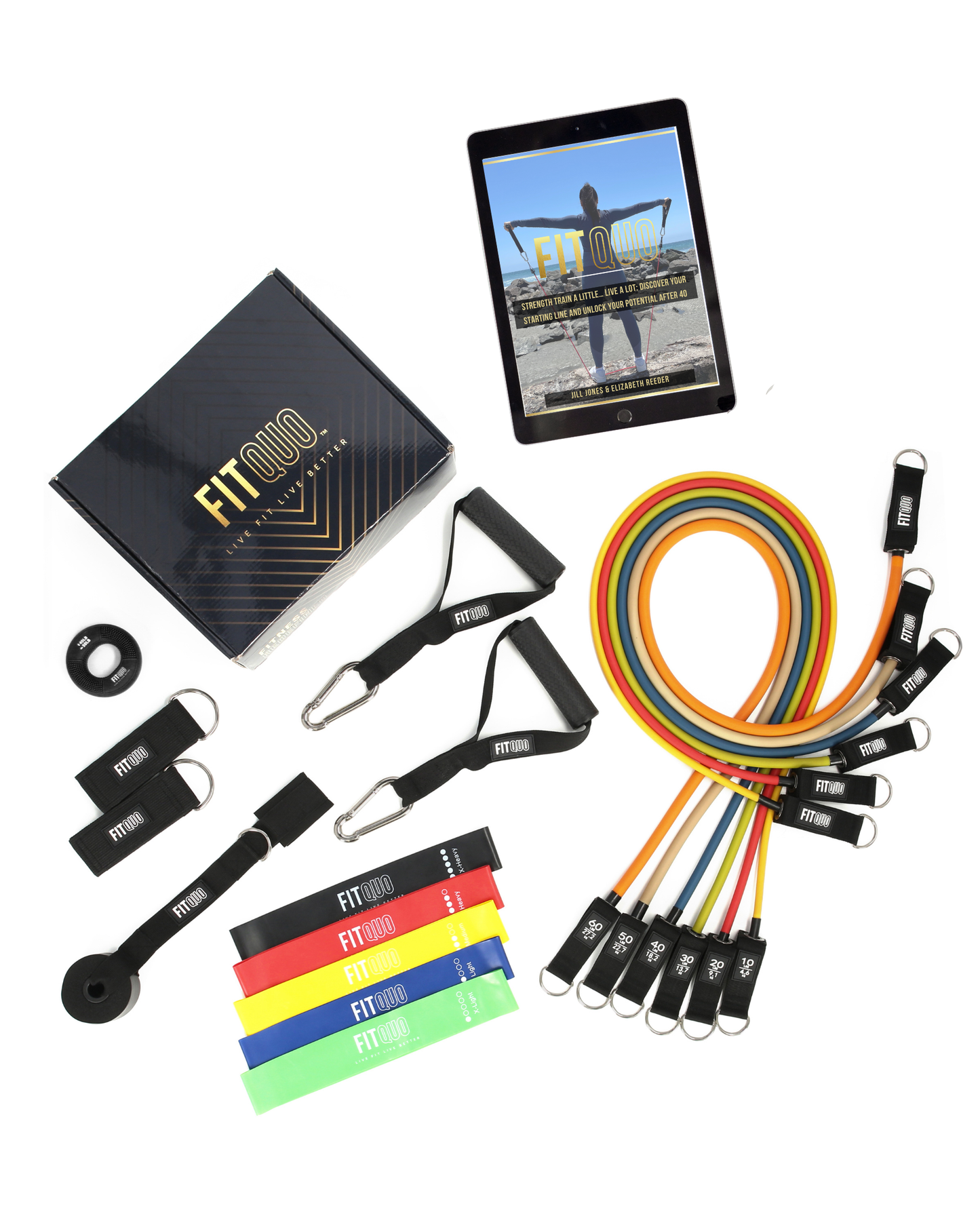 All-in-One Resistance Strength Training Program (Equipment and E-book)